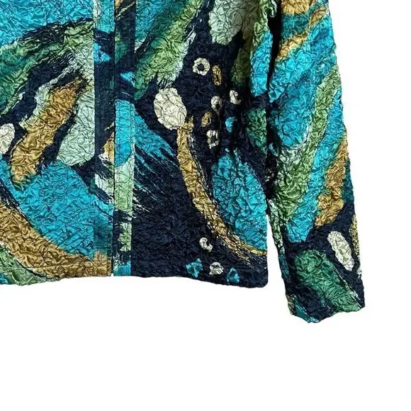 TanJay Multicolor Abstract Jacket - Picture 6 of 6